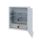 MBH - 65D horní skříňka boxová, 1-dveřová, pravá, 770x654x440, korpus bílý, dvířko bílá